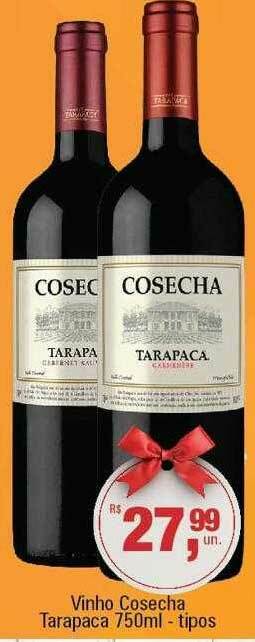Supermercados Alvorada Vinho Cosecha Tarapaca oferta