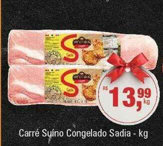 Supermercados Alvorada Carré Suíno Congelado Sadia oferta