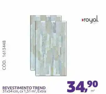 Telhanorte Revestimento Trend 31 X 54cm Cx 1.51 M2 Extra Royal oferta