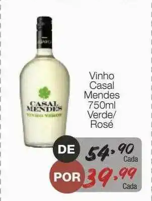 Vinho Casal Mendes Verde Rosé