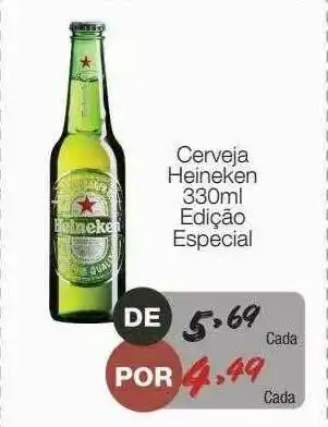 Supermercado Dalben Cerveja Heineken Edição Especial oferta