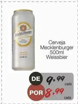 Cerveja Mecklenburger Weissbier