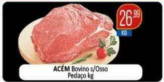 Acém Bovino S Osso Pedaço Kg