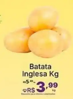 Super Lagoa Batata Inglesa oferta