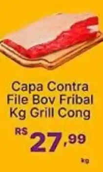Super Lagoa Capa Contra File Bov Fribal Grill Cong oferta