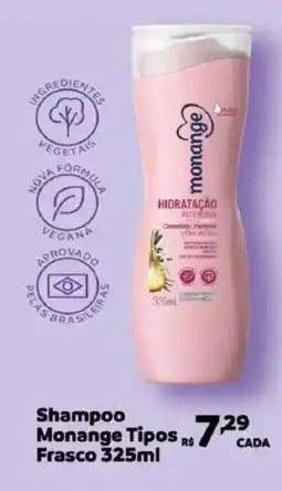Max Atacadista Shampoo Monange Tipos Frasco oferta