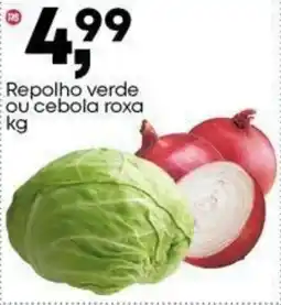 Frangolândia Repolho verde Ou cebola roxa oferta