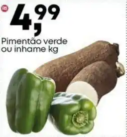 Frangolândia Pimentão verde ou inhame oferta