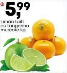 Frangolândia Limão taiti ou tangerina murcote oferta