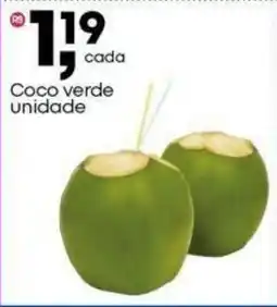 Frangolândia Coco verde unidade oferta