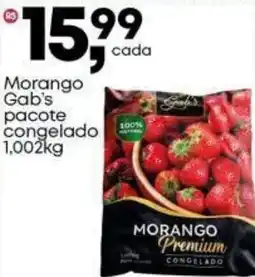 Frangolândia Morango Gab's pacote congelado oferta