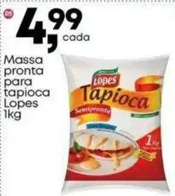 Frangolândia Massa pronta para tapioca Lopes oferta