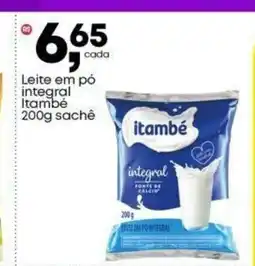 Frangolândia Leite em pó integral Itambé sachê oferta
