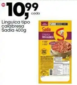 Frangolândia Linguica tipo calabresa Sadia oferta