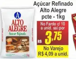 Serrano Supermercado Açúcar Refinado Alto Alegre oferta