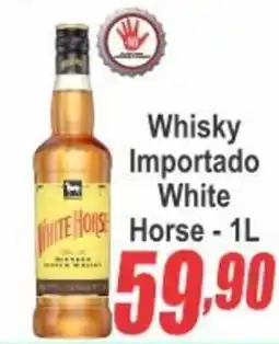 Serrano Supermercado Whisky Importado White Horse oferta
