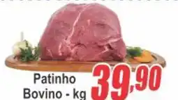 Serrano Supermercado Patinho Bovino oferta