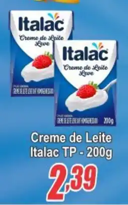 Serrano Supermercado Creme de Leite Italac TP oferta