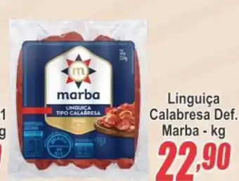 Serrano Supermercado Linguiça Calabresa Def. Marba oferta