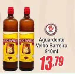 Serrano Supermercado Aguardente Velho Barreiro oferta