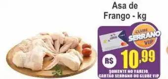 Serrano Supermercado Asa de Frango oferta