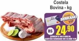 Serrano Supermercado Costela Bovina oferta