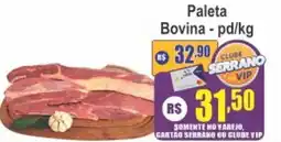 Serrano Supermercado Paleta Bovina oferta