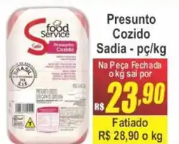 Serrano Supermercado Presunto Cozido Sadia oferta