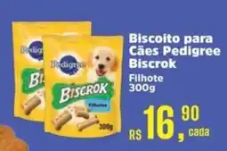 Supermercados Mateus Biscoito para Cães Pedigree Biscrok oferta