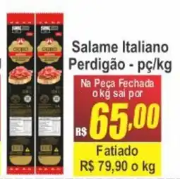 Serrano Supermercado Salame Italiano Perdigão oferta