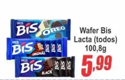 Serrano Supermercado Wafer Bis Lacta (todos) oferta