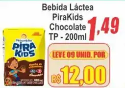 Serrano Supermercado Bebida Láctea PiraKids Chocolate TP oferta
