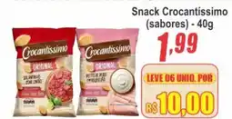 Serrano Supermercado Snack Crocantíssimo (sabores) oferta