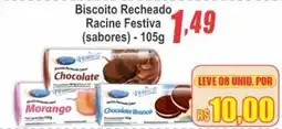 Serrano Supermercado Biscoito Recheado Racine Festiva (sabores) oferta