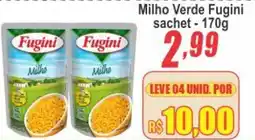 Serrano Supermercado Milho Verde Fugini sachet oferta