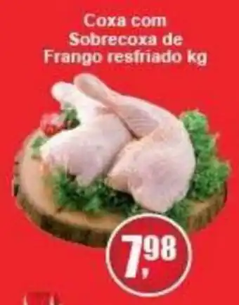 Beira Alta Coxa com Sobrecoxa de Frango resfriado 1kg oferta