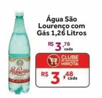 Agua Sao Lourenco com Gas 1.26L