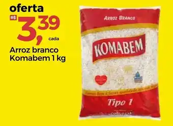 Frangolândia Arroz Branco Komabem 1kg oferta