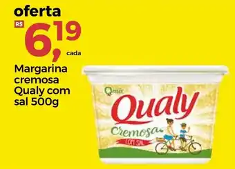 Frangolândia Margarina cremosa Qualy com sal 500g oferta