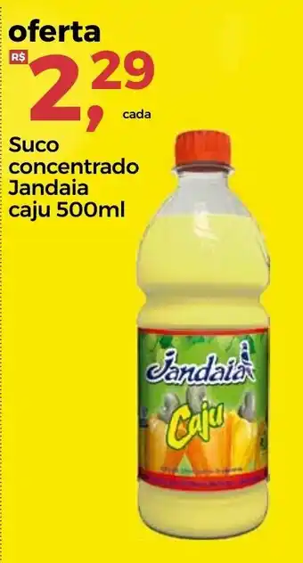 Frangolândia Suco Concentrado Jandaia caju 500ml oferta