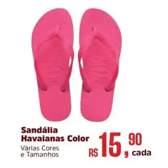 Supermercados Mateus Sandália Havaianas Color oferta