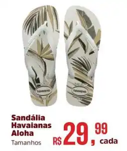 Supermercados Mateus Sandália Havaianas Aloha oferta