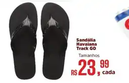 Supermercados Mateus Sandália Havaiana Track GO Tamanhos oferta