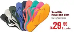 Supermercados Mateus Sandália Havaiana Slim oferta