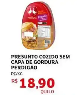 Assaí Atacadista Presunto cozido sem capa de gordura perdigão oferta