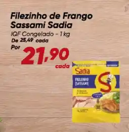 Dia Filezinho de Frango Sassami Sadia oferta