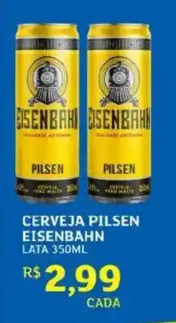 Assaí Atacadista Cerveja pilsen eisenbahn lata oferta
