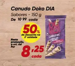 Dia Canudo Doko DIA Sabores oferta