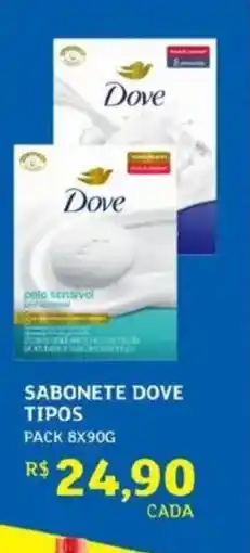 Assaí Atacadista Sabonete dove tipos oferta