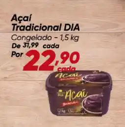 Dia Açaí Tradicional DIA oferta